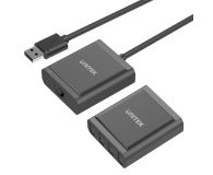 Unitek Przedłużacz USB 2.0 - 4x USB (po skrętce RJ-45) - 517665 - zdjęcie 1
